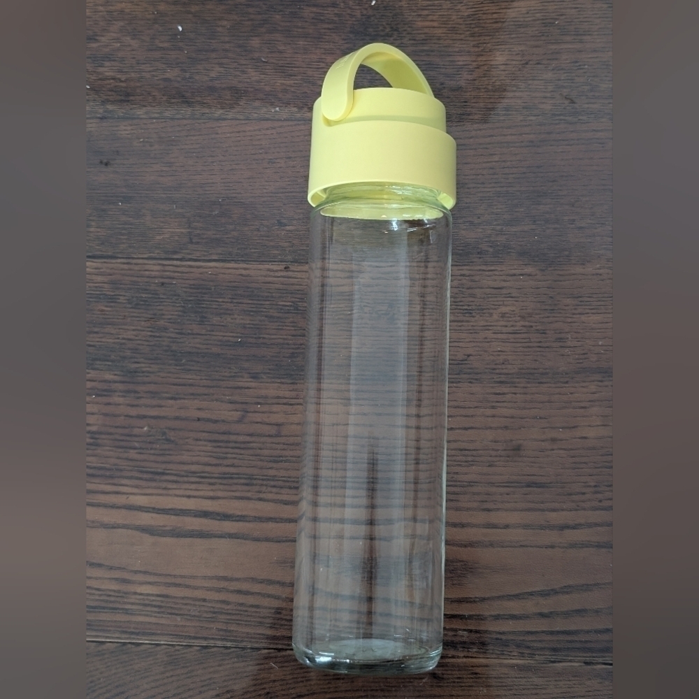 Lululemon Yellow Glass Water Bottle - Picture 2 of 8